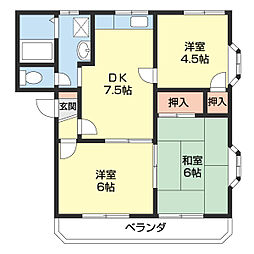 マリンハイツA棟 2階