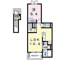 ソラーナ 1LDKの間取図画像