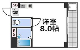 マンションタナカ  ｜ 大阪府大阪市天王寺区清水谷町19-3（賃貸マンション1R・3階・18.60㎡） その2