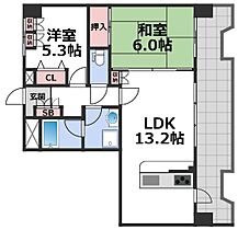 アインス巽  ｜ 大阪府大阪市生野区巽北1丁目（賃貸マンション2LDK・2階・56.40㎡） その2