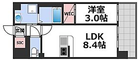 Luxe布施北III  ｜ 大阪府東大阪市足代北1丁目（賃貸マンション1LDK・12階・28.88㎡） その2