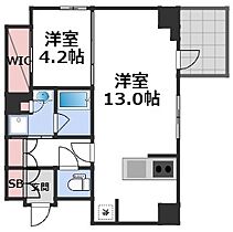 コンフォリア・リヴ心斎橋鰻谷Q 701 ｜ 大阪府大阪市中央区東心斎橋1丁目9-20（賃貸マンション1LDK・7階・45.66㎡） その2