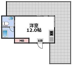 WT.net BLD  ｜ 大阪府大阪市天王寺区小橋町4-10（賃貸マンション1R・6階・24.91㎡） その2