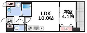 AND TERRACE 天王寺  ｜ 大阪府大阪市天王寺区寺田町2丁目3-14（賃貸マンション1LDK・8階・34.35㎡） その2