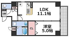 THE TERRACE 天王寺MK  ｜ 大阪府大阪市天王寺区南河堀町3-10（賃貸マンション1LDK・5階・39.33㎡） その2