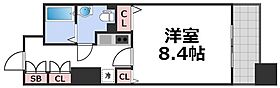 メゾン・ド・ヴィレ大阪城公園前  ｜ 大阪府大阪市中央区馬場町1-8（賃貸マンション1K・21階・30.87㎡） その2