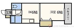 間取図画像 1DK