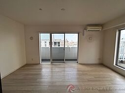 コートビレッジII 2階1Kのリビング/ダイニング