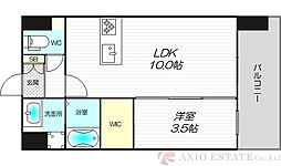 Alivis三国本町 4階/-
