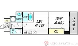 ライブガーデン江坂IX 7階/-
