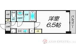 S-RESIDENCEESAKA 1Kの間取図画像