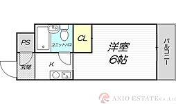 メゾン・ド・ソアレ 1Kの間取図画像