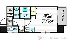 パークフラッツ東三国  ｜ 大阪府大阪市淀川区東三国4丁目25-26（賃貸マンション1R・5階・22.00㎡） その2