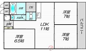 ハイネスト新大阪  ｜ 大阪府大阪市淀川区三国本町1丁目5-36（賃貸マンション3LDK・6階・58.00㎡） その2