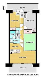 サンシティ廿日市 3LDKの間取図画像