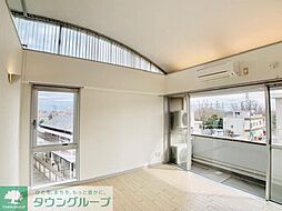 アールコート上野毛 202 2階1LDKのリビング/ダイニング