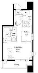 GRANPASEO明大前 1LDKの間取図画像
