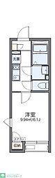 レオネクストスマイルエイト 1Kの間取図画像