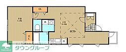 (仮称)HMT豪徳寺 1LDKの間取図画像