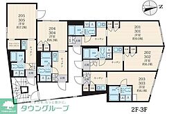 ザ・レジデンス下北アネックス 1Kの間取図画像