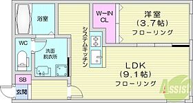 Halenix札幌医大前  ｜ 北海道札幌市中央区南二条西18丁目（賃貸マンション1LDK・1階・32.21㎡） その2