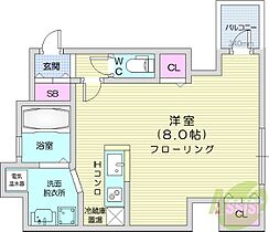 ピアチェーレ  ｜ 北海道札幌市北区北二十二条西6丁目（賃貸マンション1K・6階・32.81㎡） その2