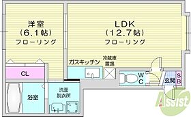 アーバンコートジュネス  ｜ 北海道札幌市北区北三十条西2丁目2-15（賃貸マンション1LDK・1階・40.97㎡） その2