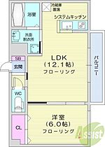 SMANIA  ｜ 北海道札幌市北区南あいの里5丁目（賃貸マンション1LDK・4階・40.87㎡） その2