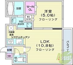 プライマル札幌円山  ｜ 北海道札幌市中央区北一条西22丁目3-25（賃貸マンション1LDK・4階・37.86㎡） その2