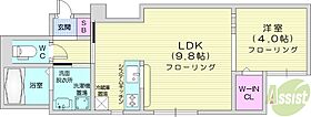 ル・シアン円山  ｜ 北海道札幌市中央区北二条西27丁目（賃貸マンション1LDK・4階・34.08㎡） その2