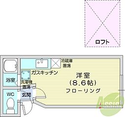 🉐敷金礼金0円！🉐札幌市営南北線 麻生駅 徒歩17分