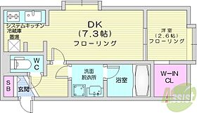 北海道札幌市東区北二十五条東16丁目（賃貸マンション1DK・2階・26.98㎡） その2