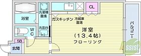 北海道札幌市東区北二十一条東14丁目3-20（賃貸マンション1K・4階・30.81㎡） その2