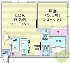 Ritz　GRANDE大通  ｜ 北海道札幌市中央区大通東5丁目（賃貸マンション1LDK・1階・32.40㎡） その2