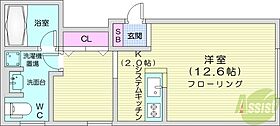 ラ・カーサウノ  ｜ 北海道札幌市中央区南十六条西13丁目（賃貸マンション1K・1階・29.00㎡） その2