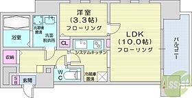 UURコート札幌北三条  ｜ 北海道札幌市中央区北三条東3丁目（賃貸マンション1LDK・14階・34.55㎡） その2