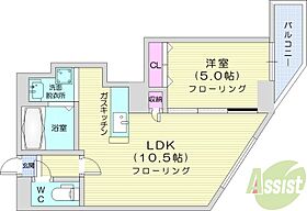 パークヒルズ円山  ｜ 北海道札幌市中央区北六条西26丁目（賃貸マンション1LDK・11階・34.90㎡） その2