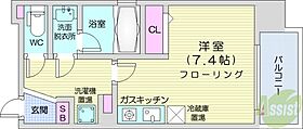 PRIME知事公館  ｜ 北海道札幌市中央区北四条西17丁目（賃貸マンション1R・8階・24.21㎡） その2