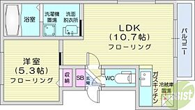 PINNS7W11  ｜ 北海道札幌市中央区南七条西11丁目（賃貸マンション1LDK・3階・34.95㎡） その2