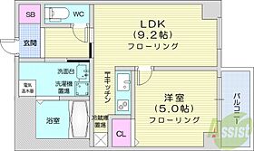 北海道札幌市東区北二十一条東16丁目（賃貸マンション1LDK・4階・36.13㎡） その2