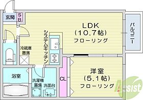 クレステージN31  ｜ 北海道札幌市北区北三十一条西8丁目（賃貸マンション1LDK・1階・35.13㎡） その2