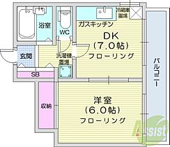 札幌JOW2ビル  ｜ 北海道札幌市中央区南一条西14丁目（賃貸マンション1DK・9階・30.93㎡） その2