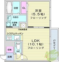 北海道札幌市東区北二十一条東13丁目（賃貸マンション1LDK・4階・40.82㎡） その2