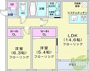 北海道札幌市中央区南十四条西7丁目：物件画像／株式会社アシスト　賃貸・売買のアシスト札幌北大前店