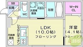 北海道札幌市東区北十四条東6丁目（賃貸マンション1LDK・2階・34.65㎡） その2