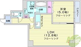 リーガルーセント  ｜ 北海道札幌市中央区北五条西20丁目（賃貸マンション1LDK・2階・40.57㎡） その2