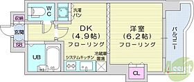 クラシックハイム  ｜ 北海道札幌市中央区南五条東3丁目（賃貸マンション1DK・3階・27.02㎡） その2