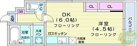 北海道札幌市北区北二十三条西6丁目（賃貸マンション1DK・2階・26.93㎡） その2