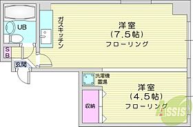 メゾン札幌N26W5  ｜ 北海道札幌市北区北二十六条西5丁目2-12（賃貸マンション1R・5階・22.90㎡） その2