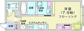 LEO1  ｜ 北海道札幌市西区二十四軒三条6丁目（賃貸マンション1R・3階・20.88㎡） その2